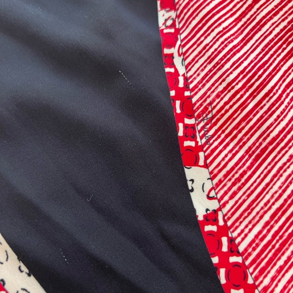 EMILIO PUCCI RED MULTI PRINT DRESS IT 46 / US 12 NWTS! - Picture 15 of 17